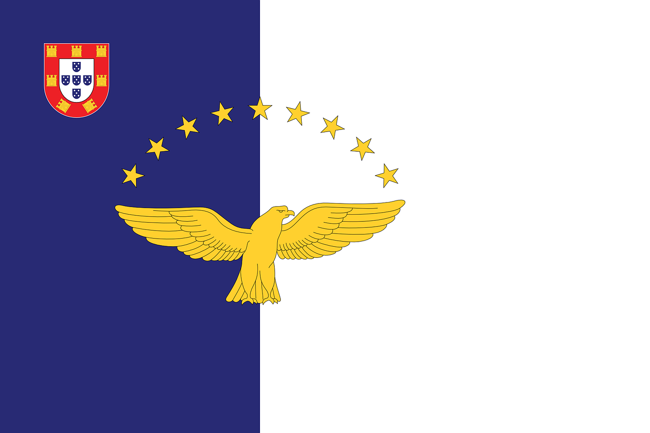 azores flag national flag free photo