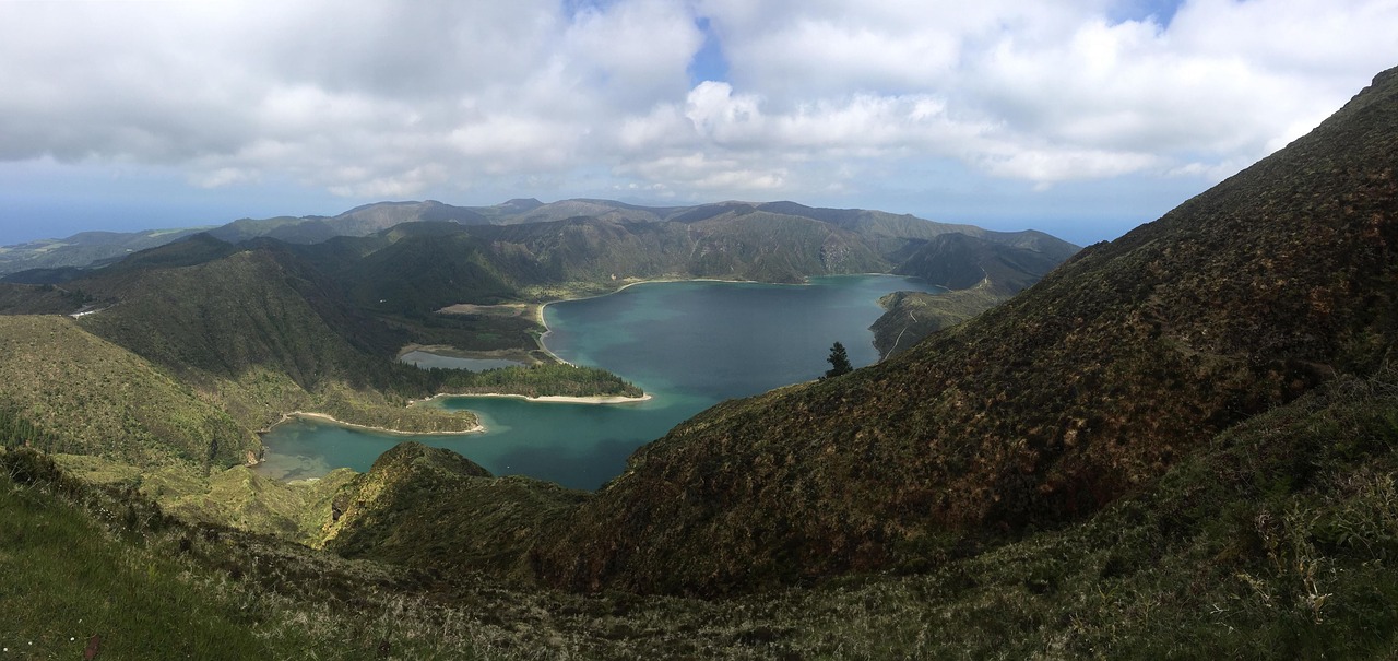 azores  lake  water free photo