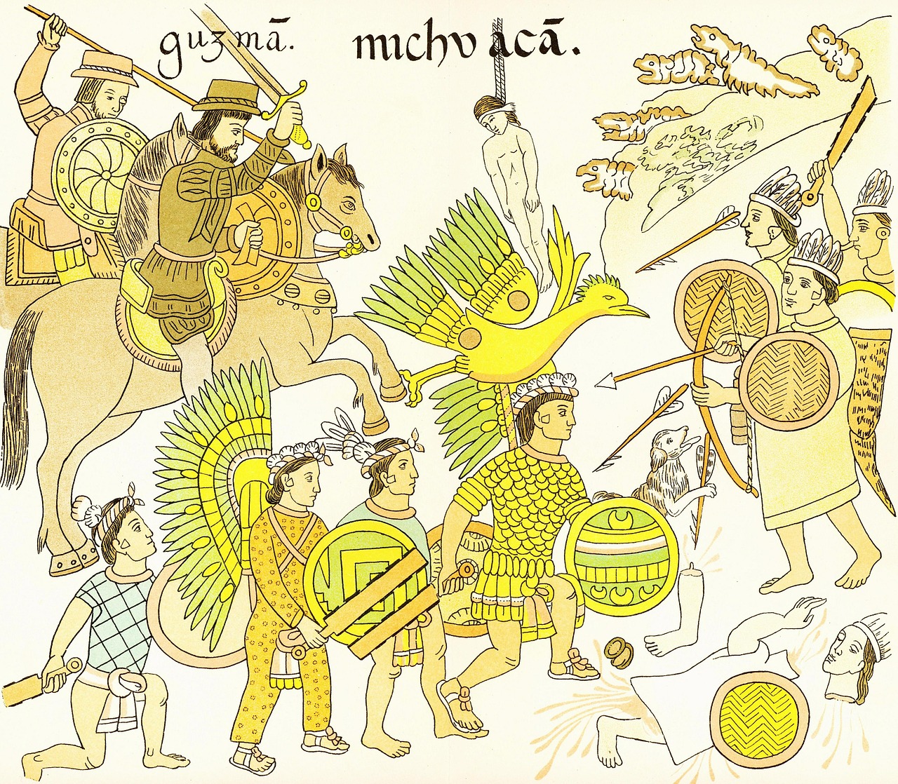 aztec conquistador mexico free photo