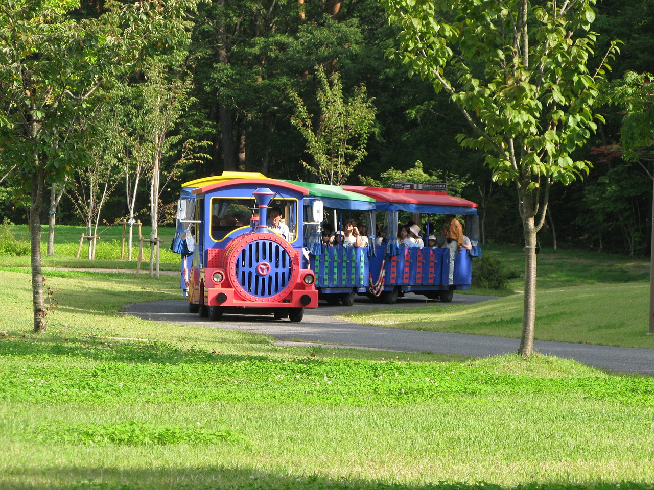 azumino park in the early summer free free photo