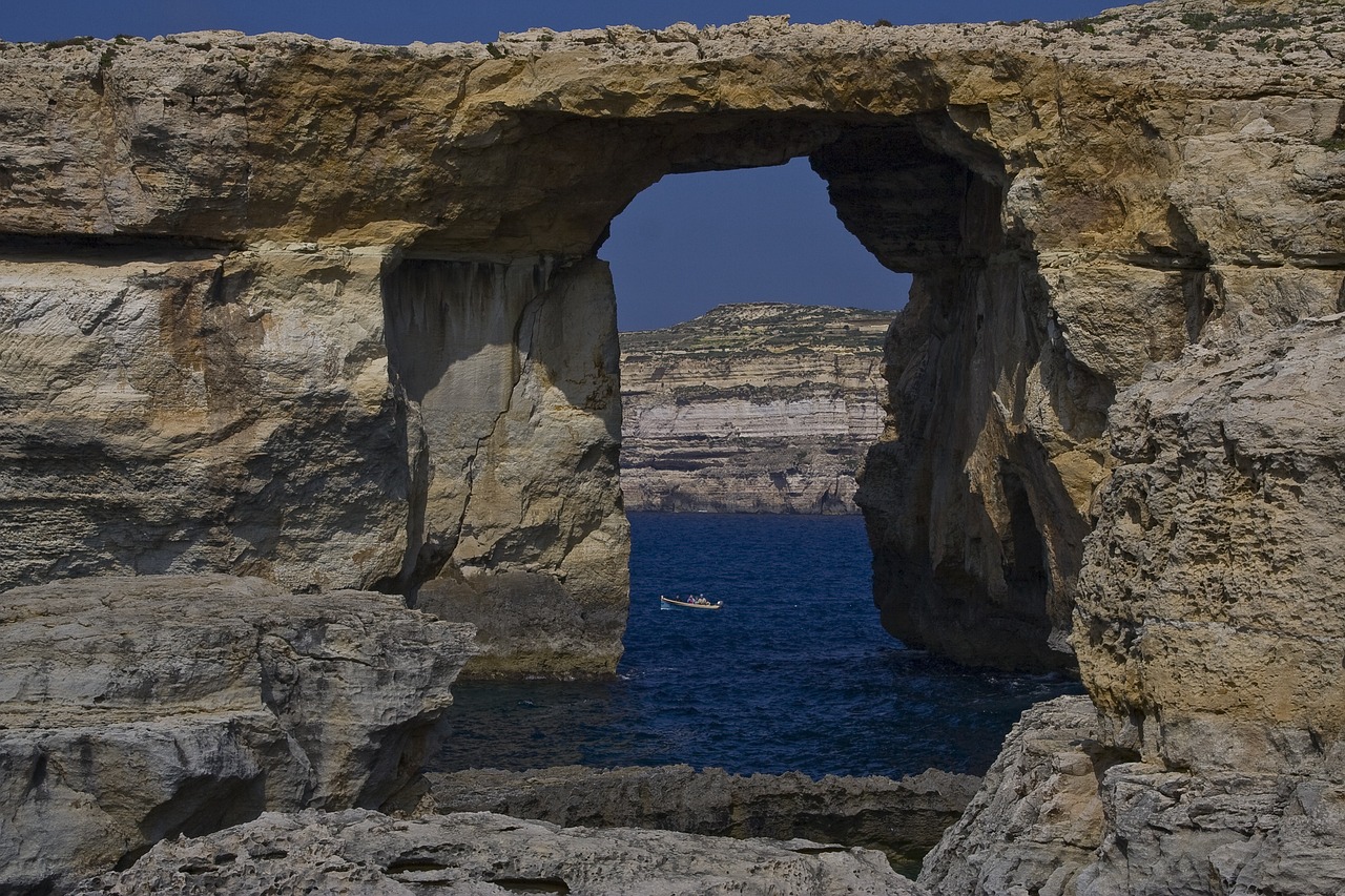 azure  window  gozo free photo