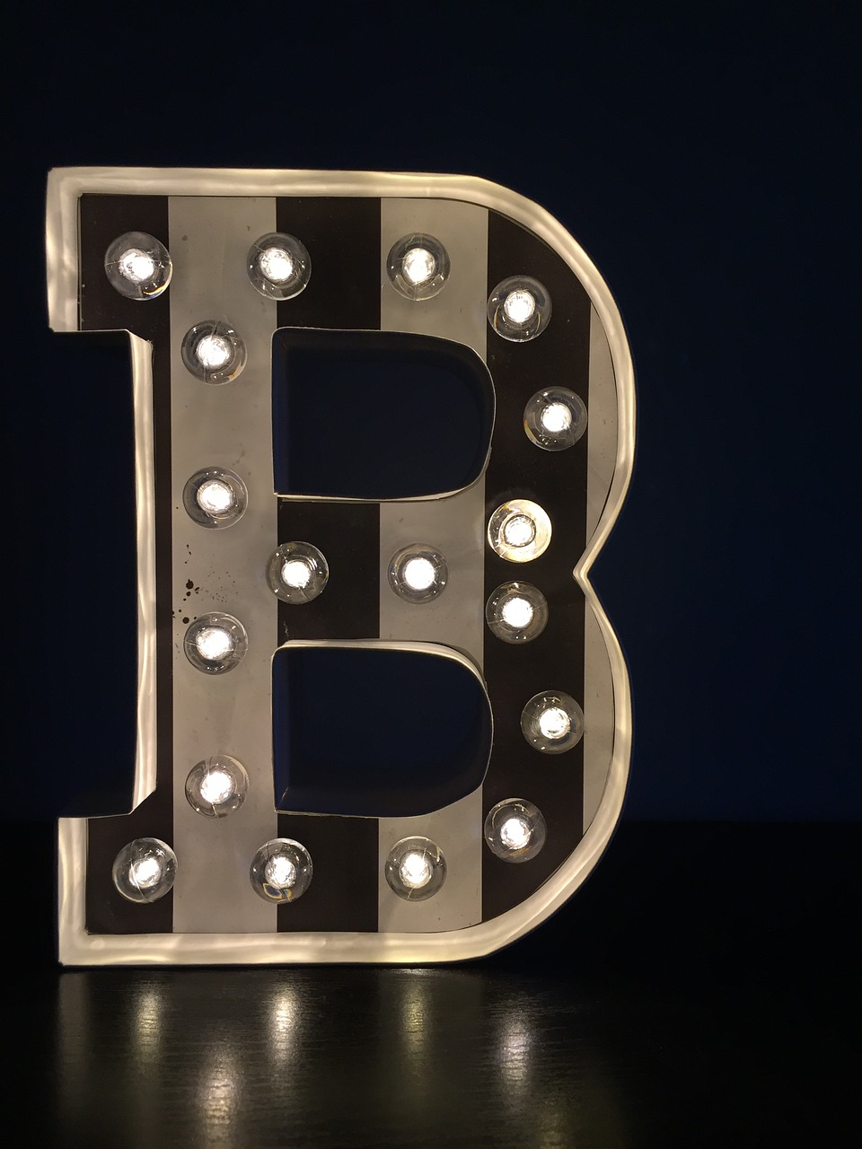 b letter shape free photo