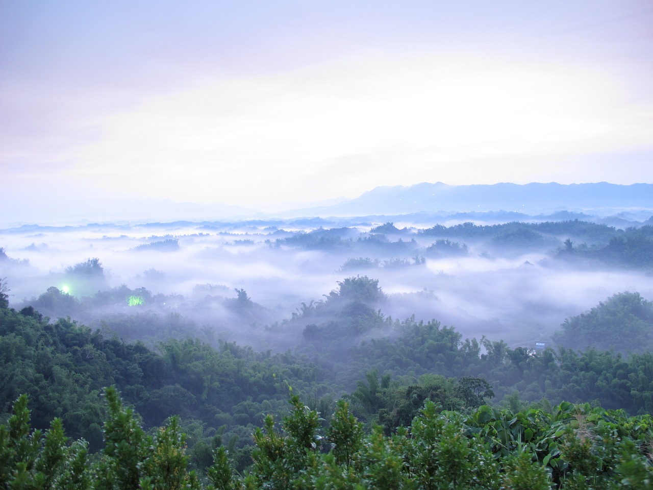 b liu sunrise landscape free photo