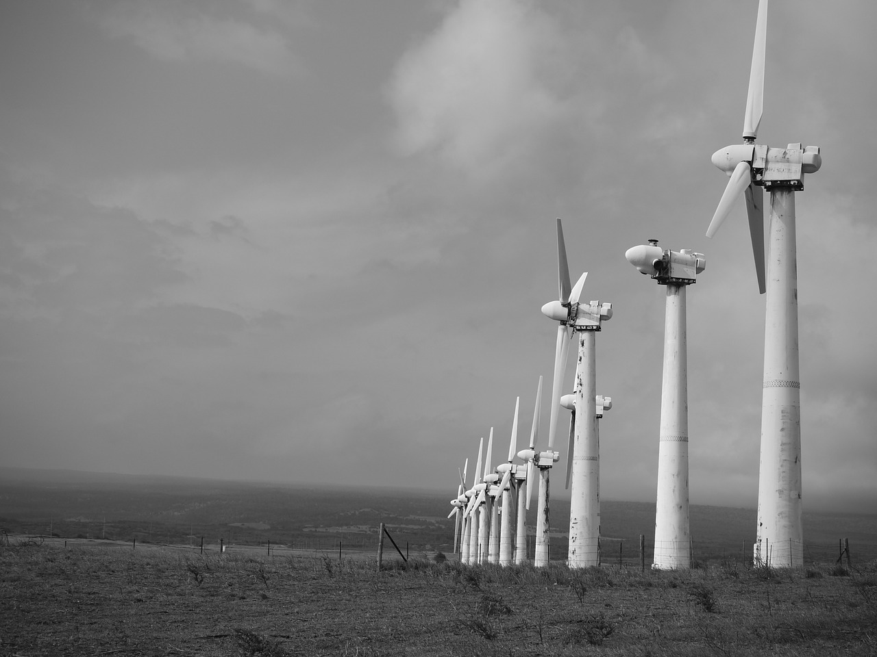 windmills hawaii south point old free photo