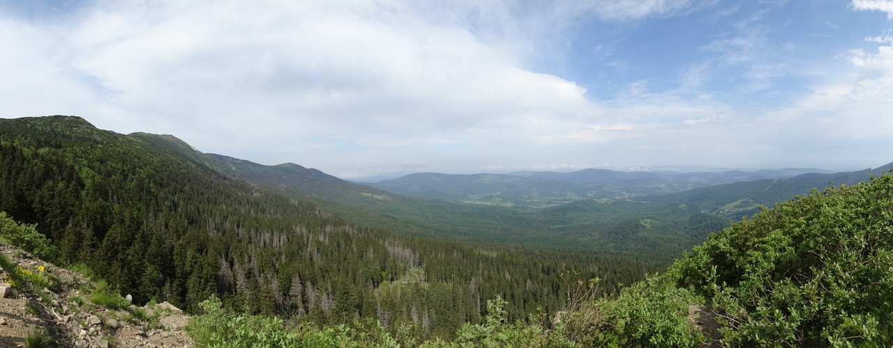 babia top beskids mountains free photo