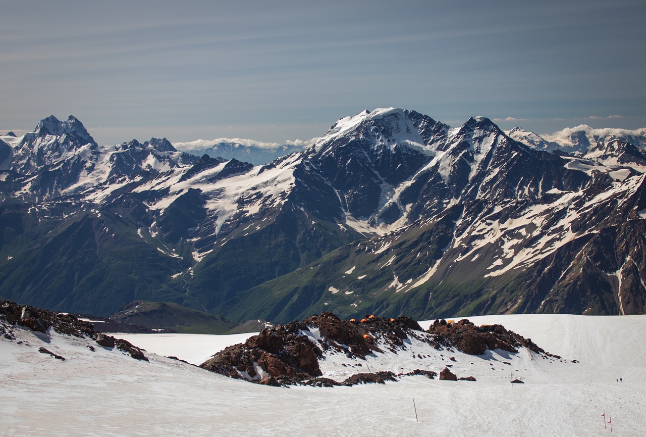babis glacier mountains free photo