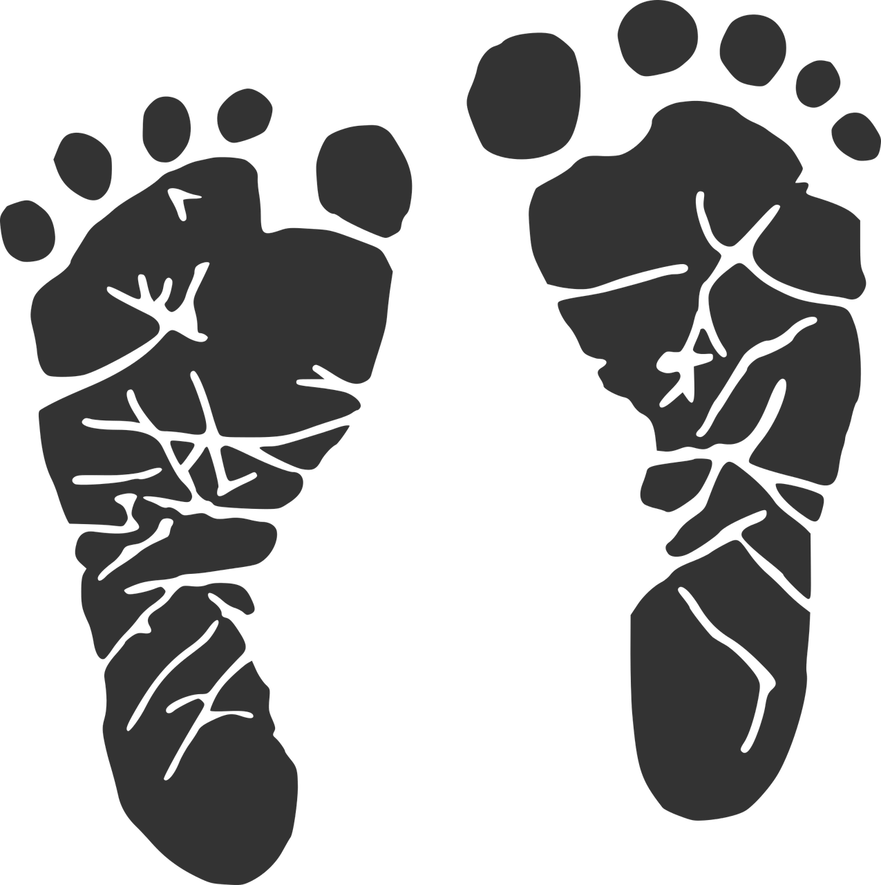 baby footprint feet free photo