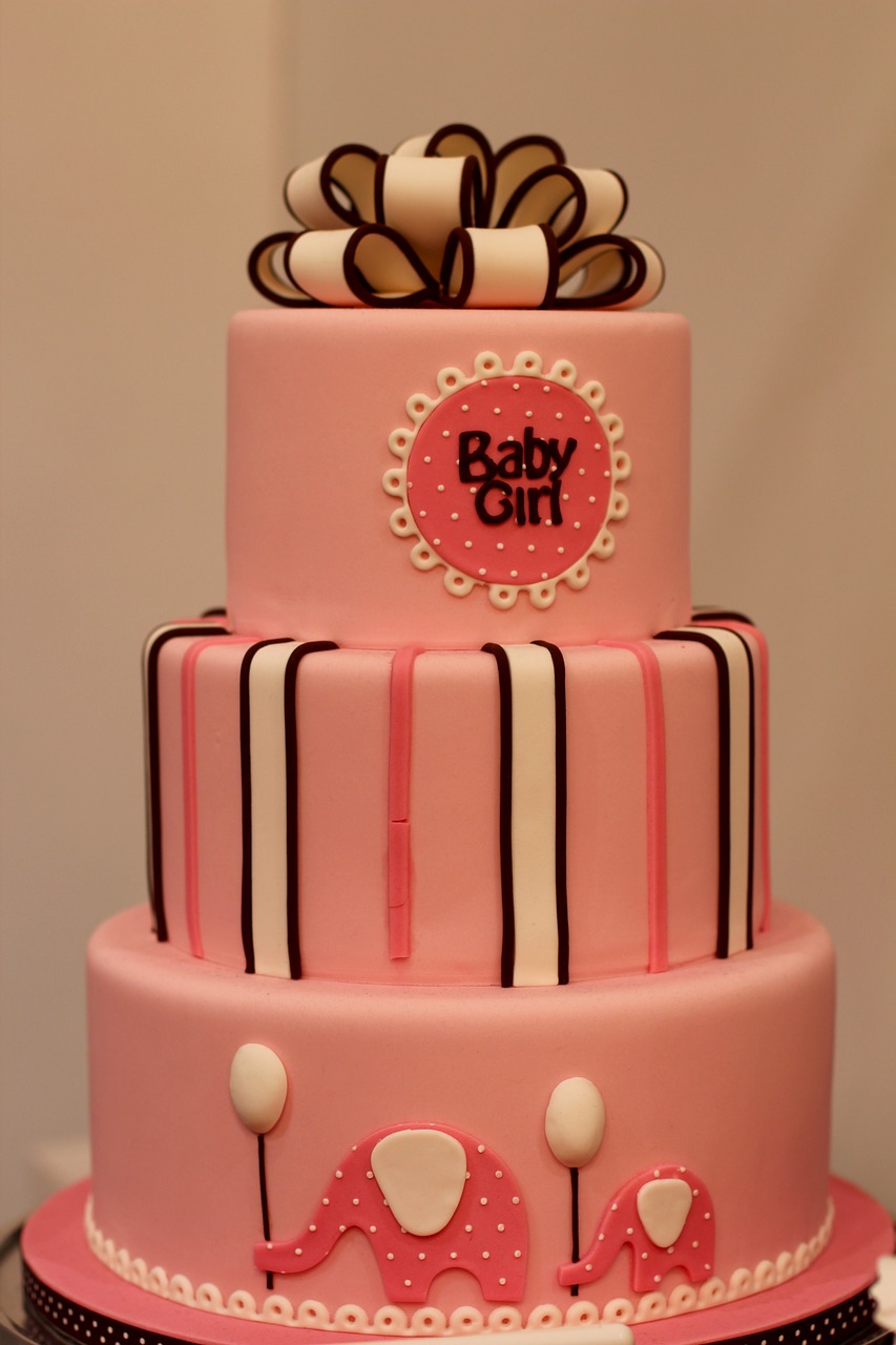 baby girl cake free photo