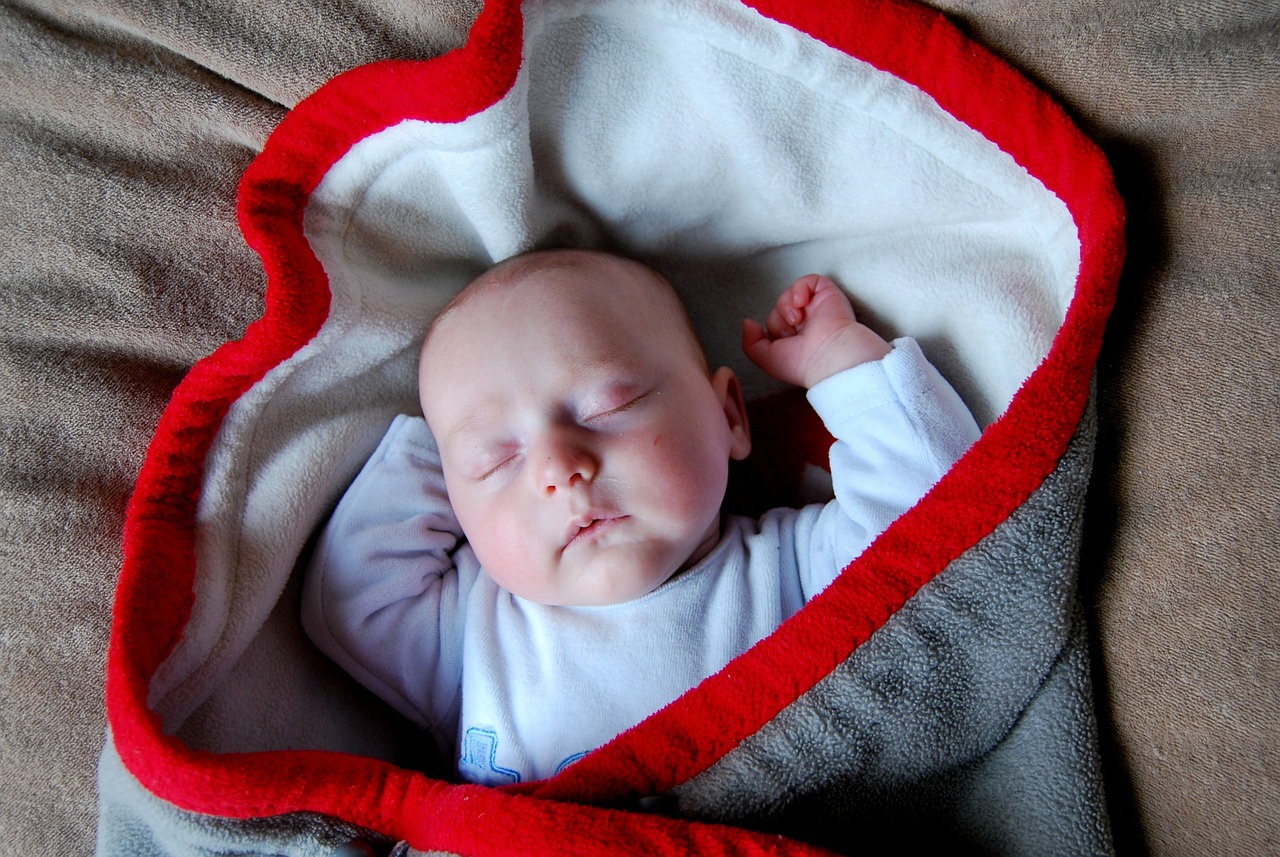 baby blanket sleep free photo
