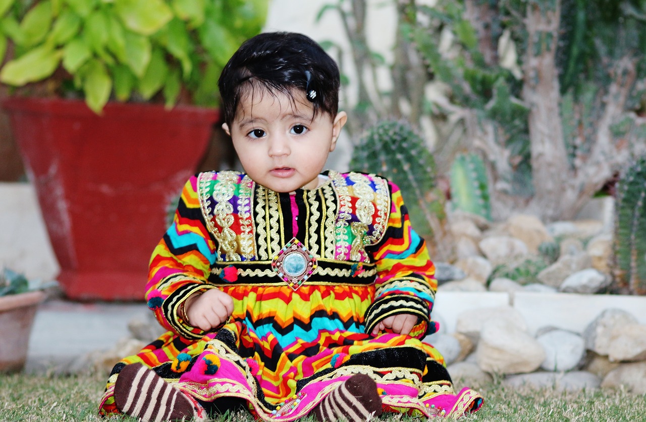 baby girl pakistan free photo