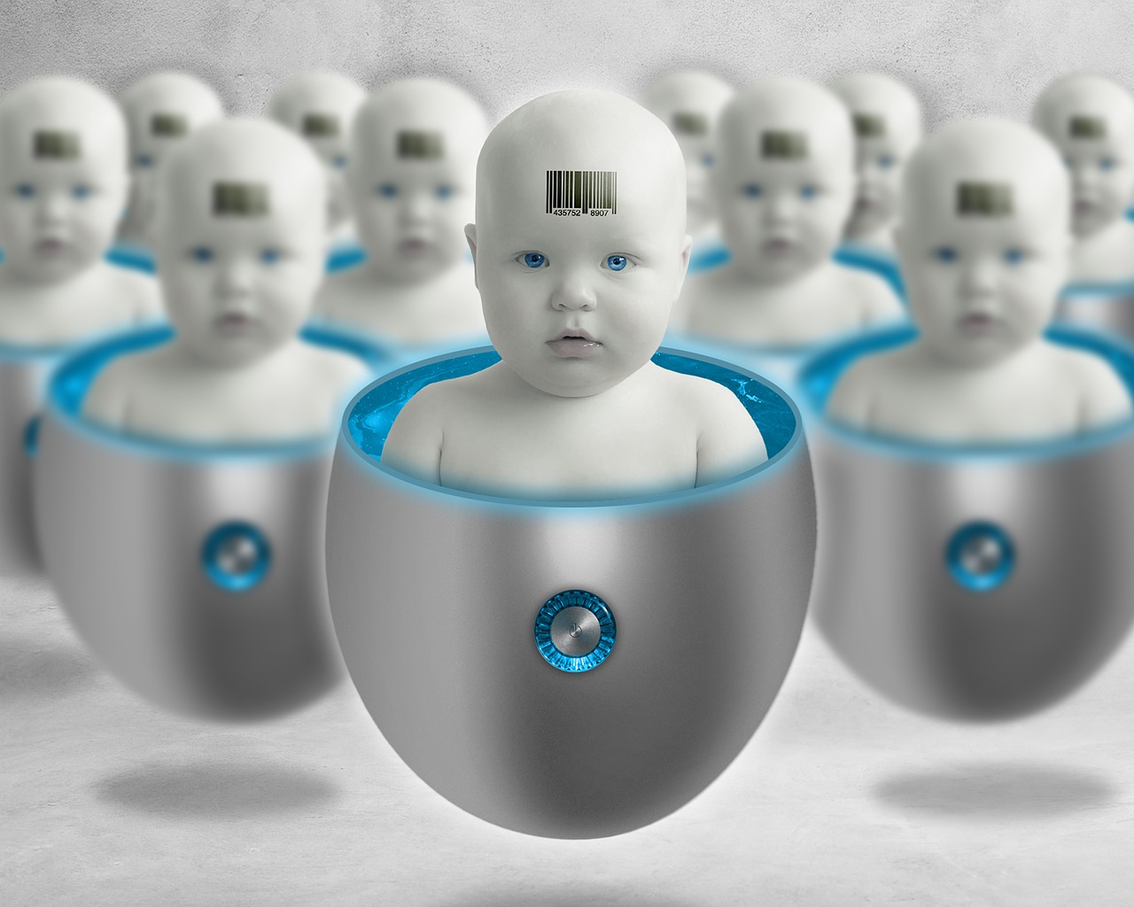 baby  futuristic  technology free photo