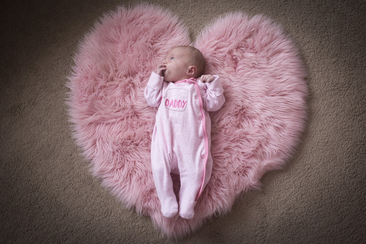 baby  heart  daddy free photo