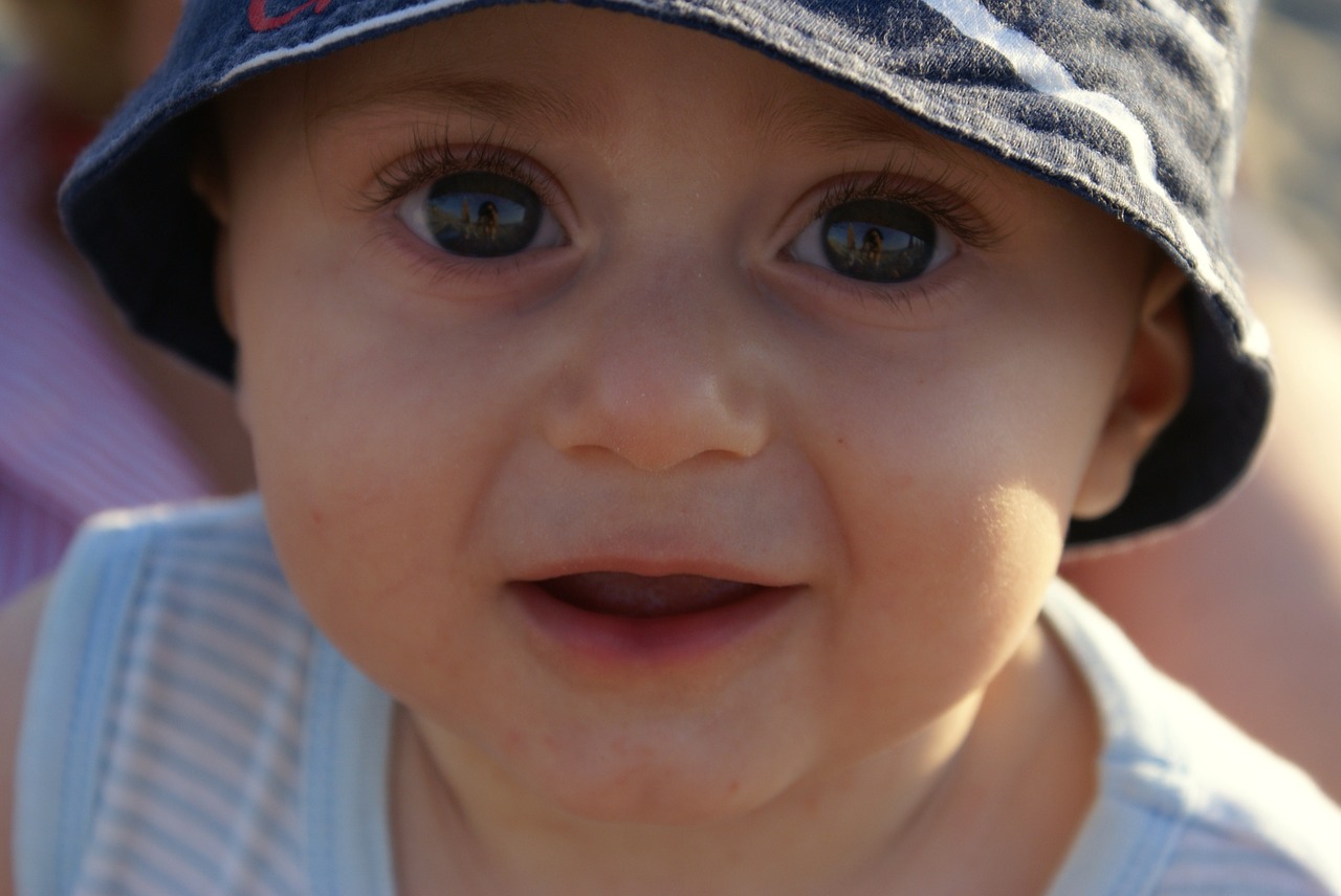 child portrait hat free photo