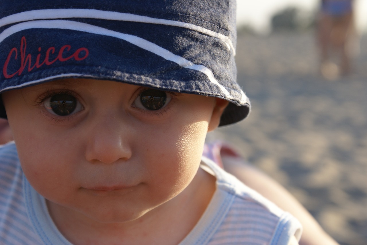 child portrait hat free photo