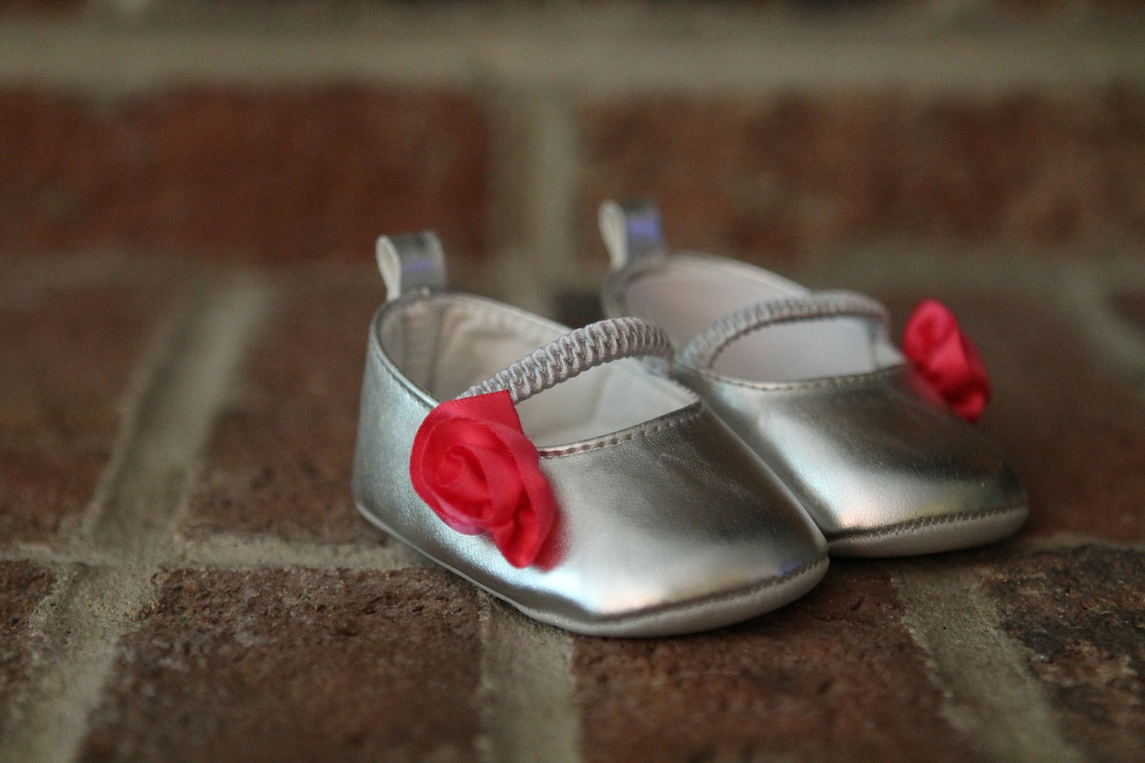 baby announcement girl shoes baby shoes free photo