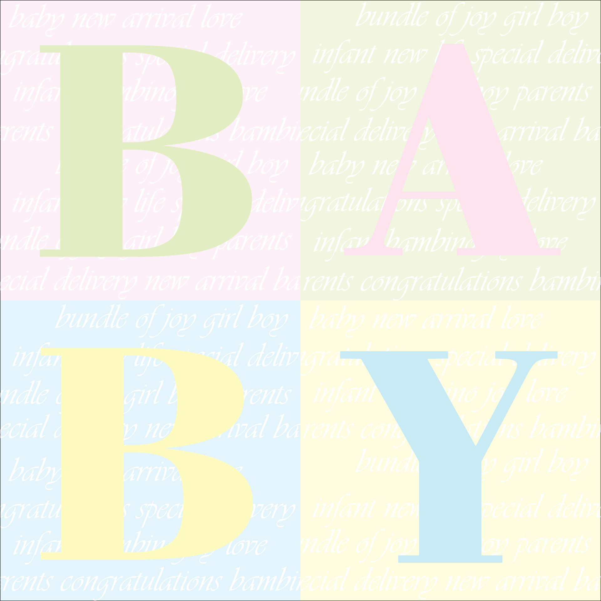 baby background card free photo