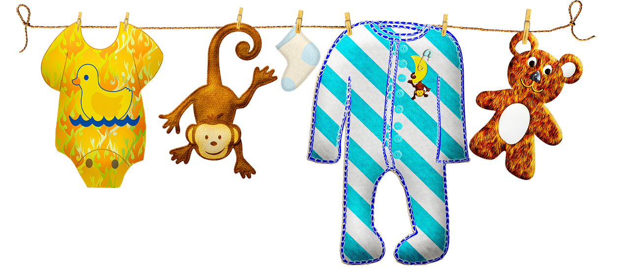 baby boy clothesline  baby clothes  baby toys free photo