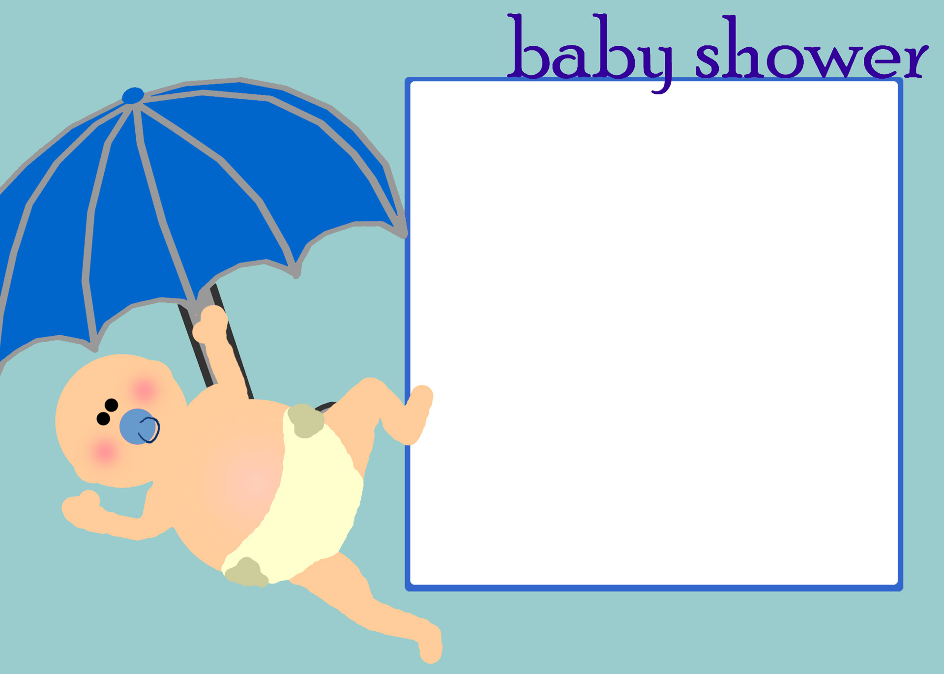 boy baby shower free photo