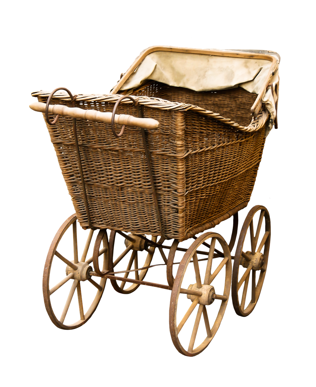 baby carriage old nostalgia free photo