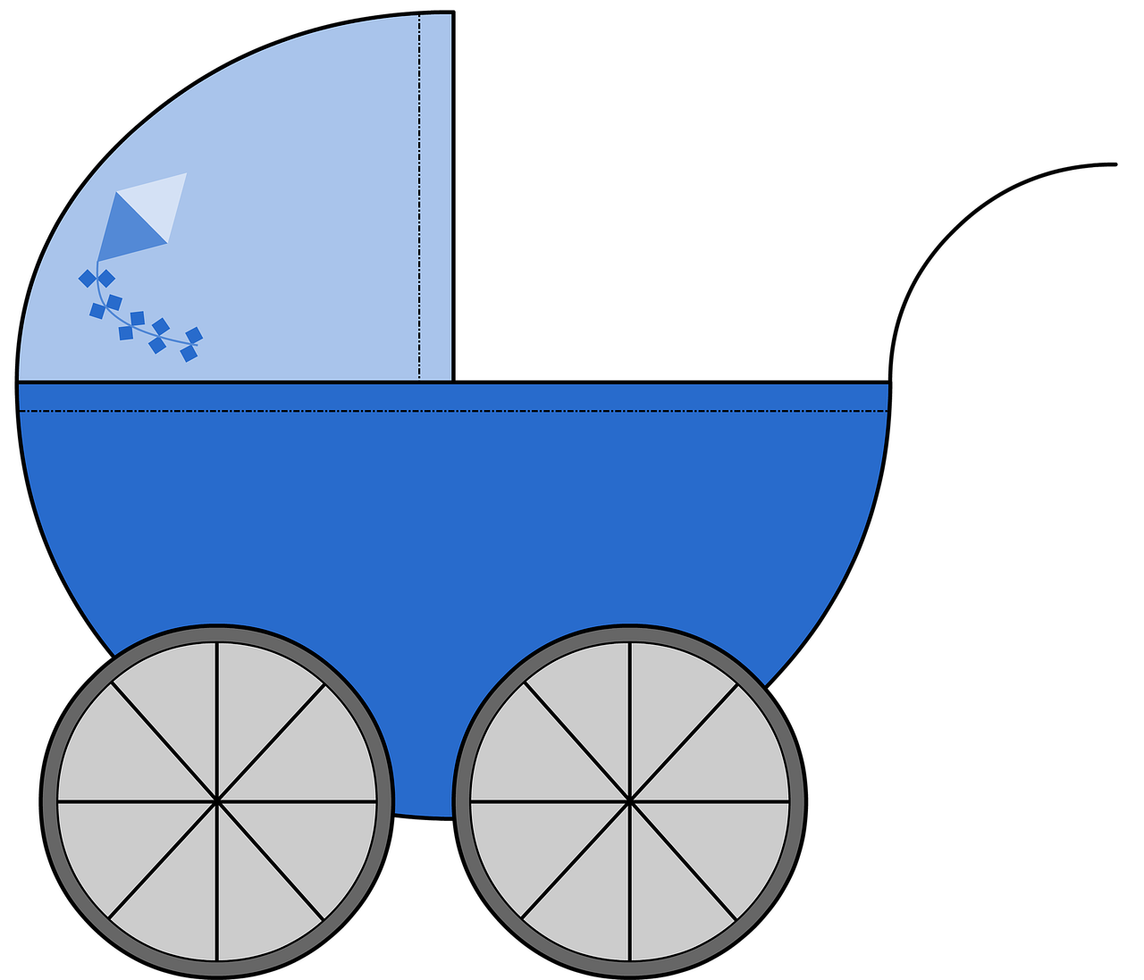 baby carriage baby boy free photo