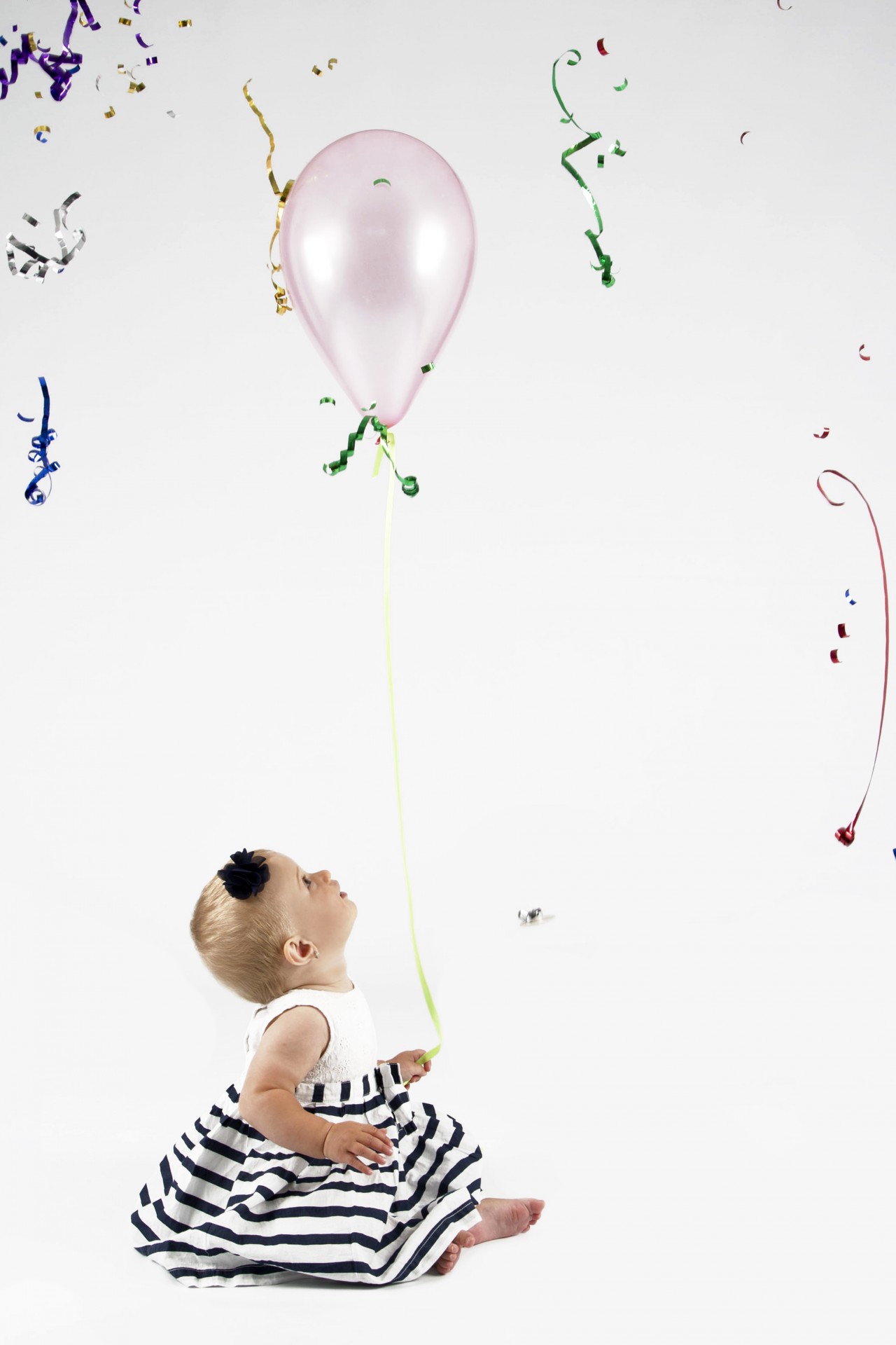 baby girl balloon free photo