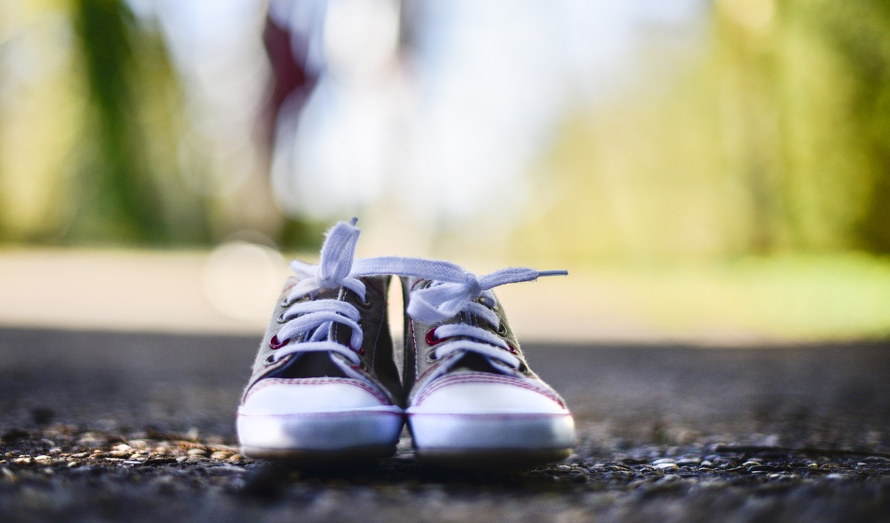 baby shoes outdoor spring day free photo