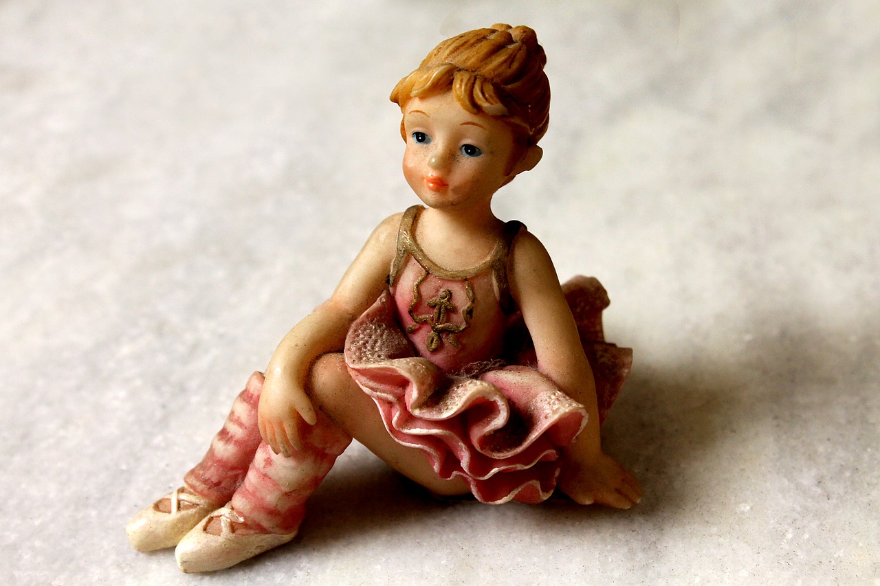 babydoll  ballet dancer  ornament free photo