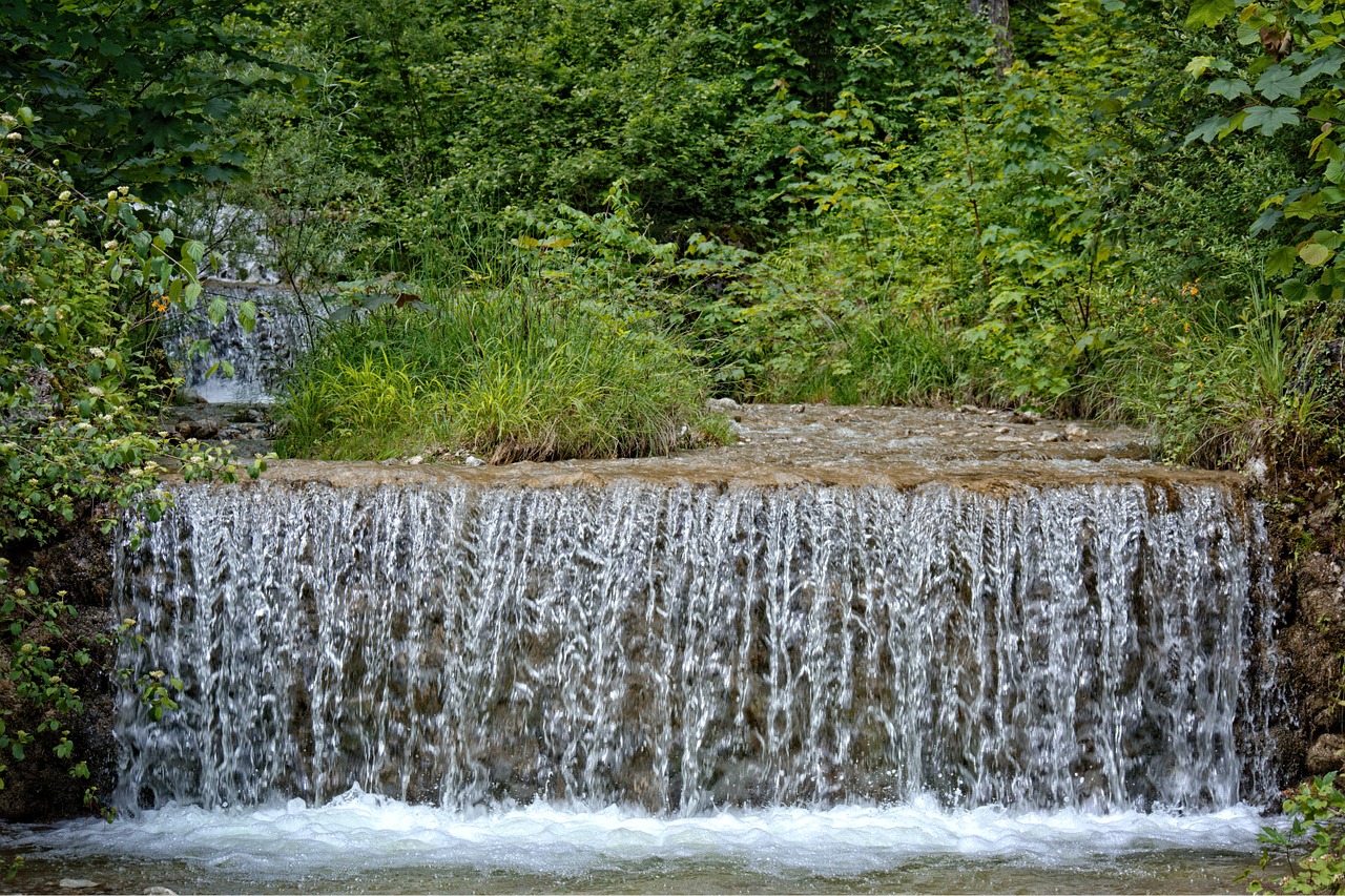 bach creek waterfall free photo
