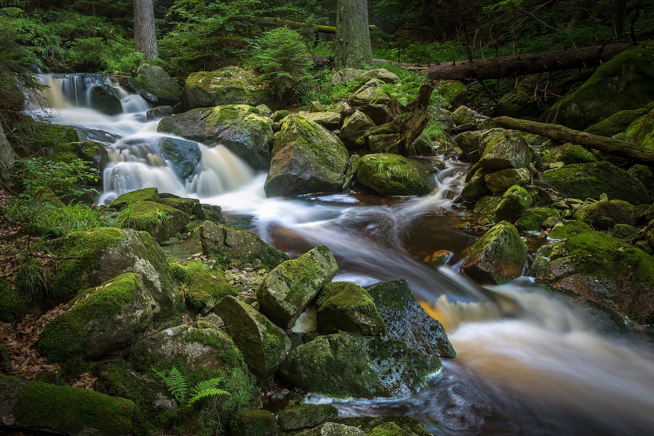 bach long exposure ilse falls free photo