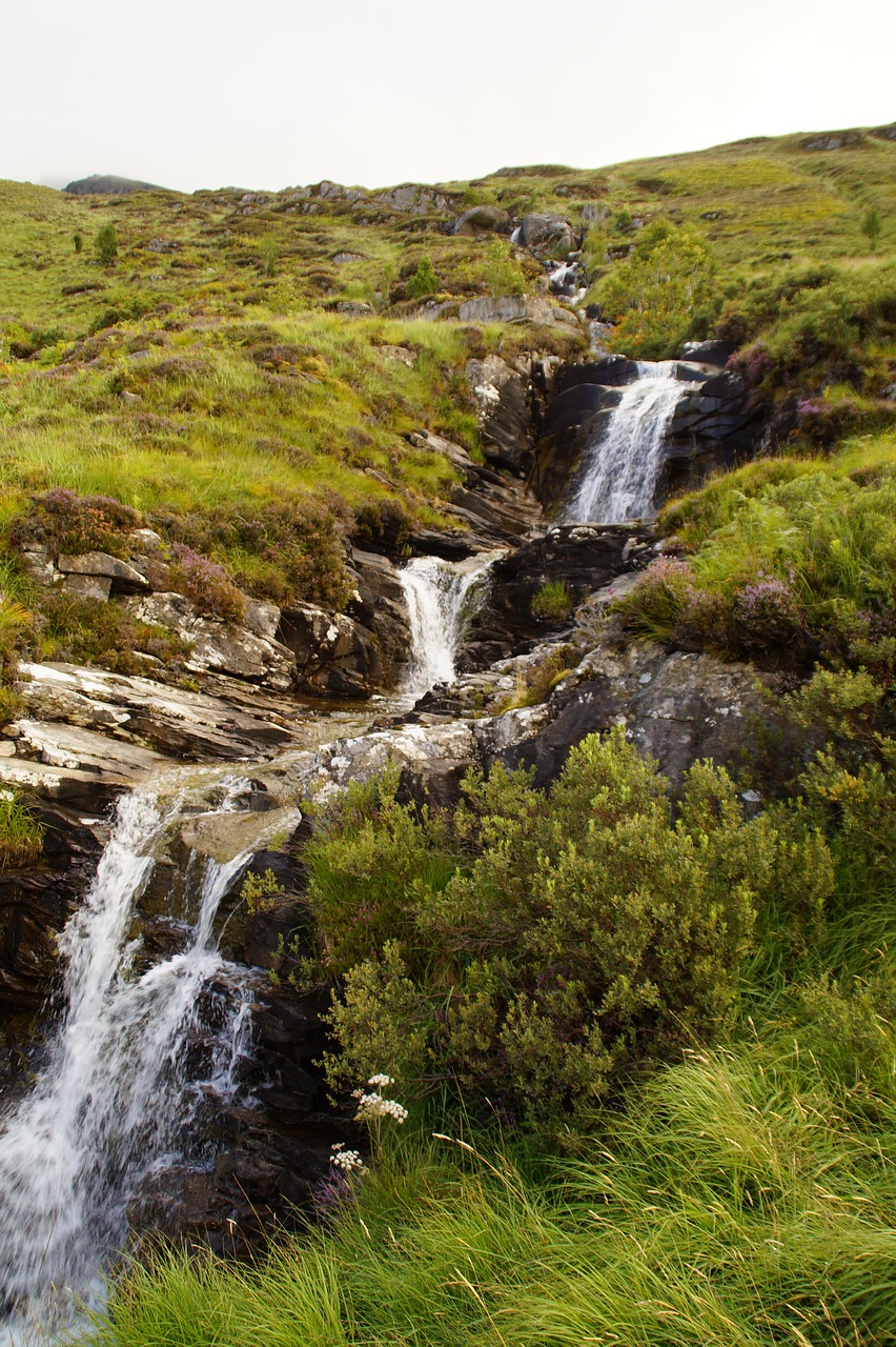 bach  waterfall  scotland free photo