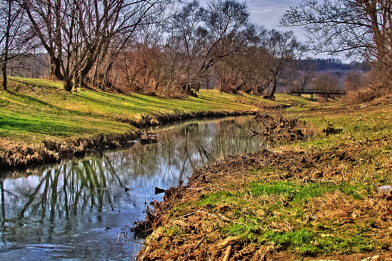 bach creek landscape free photo