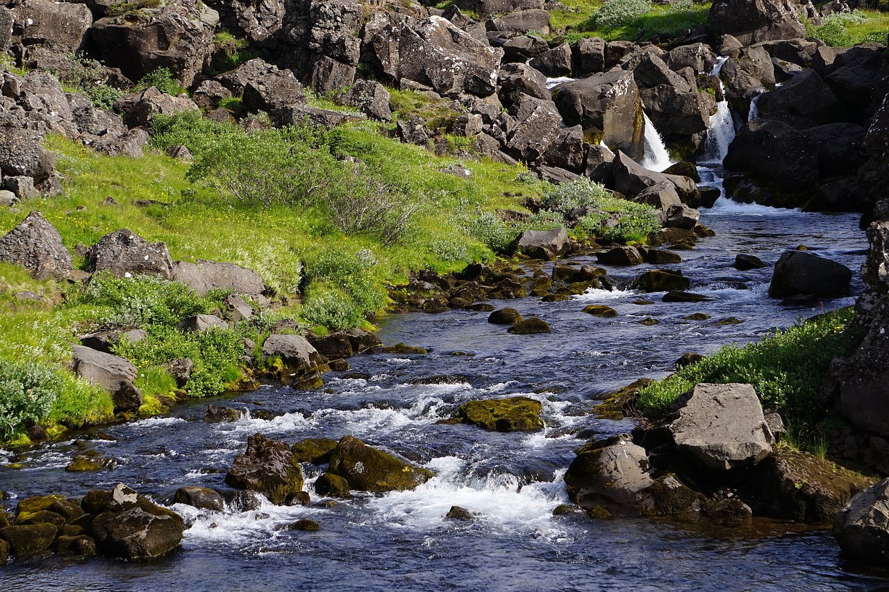 bach water iceland free photo