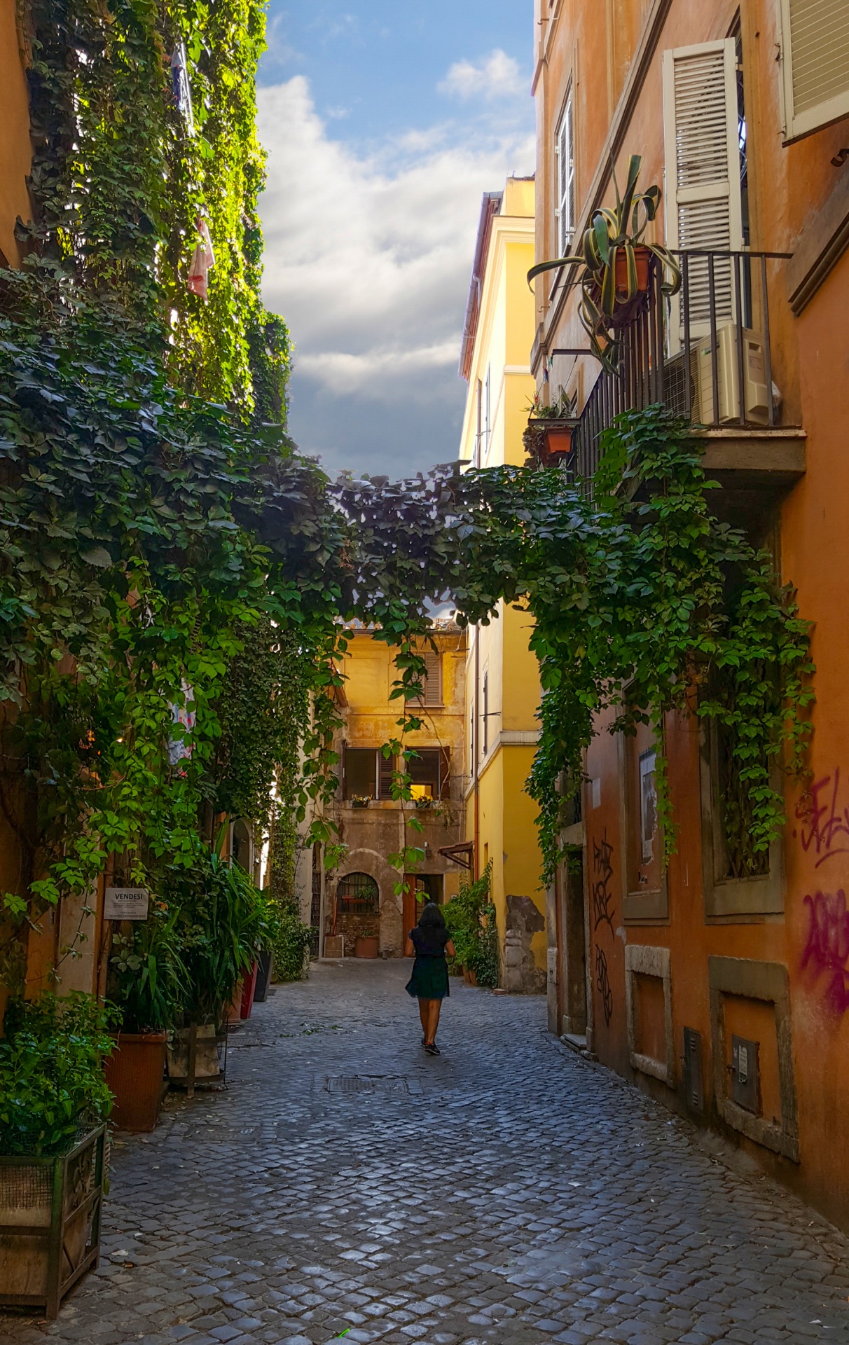 Back Street In Italy
