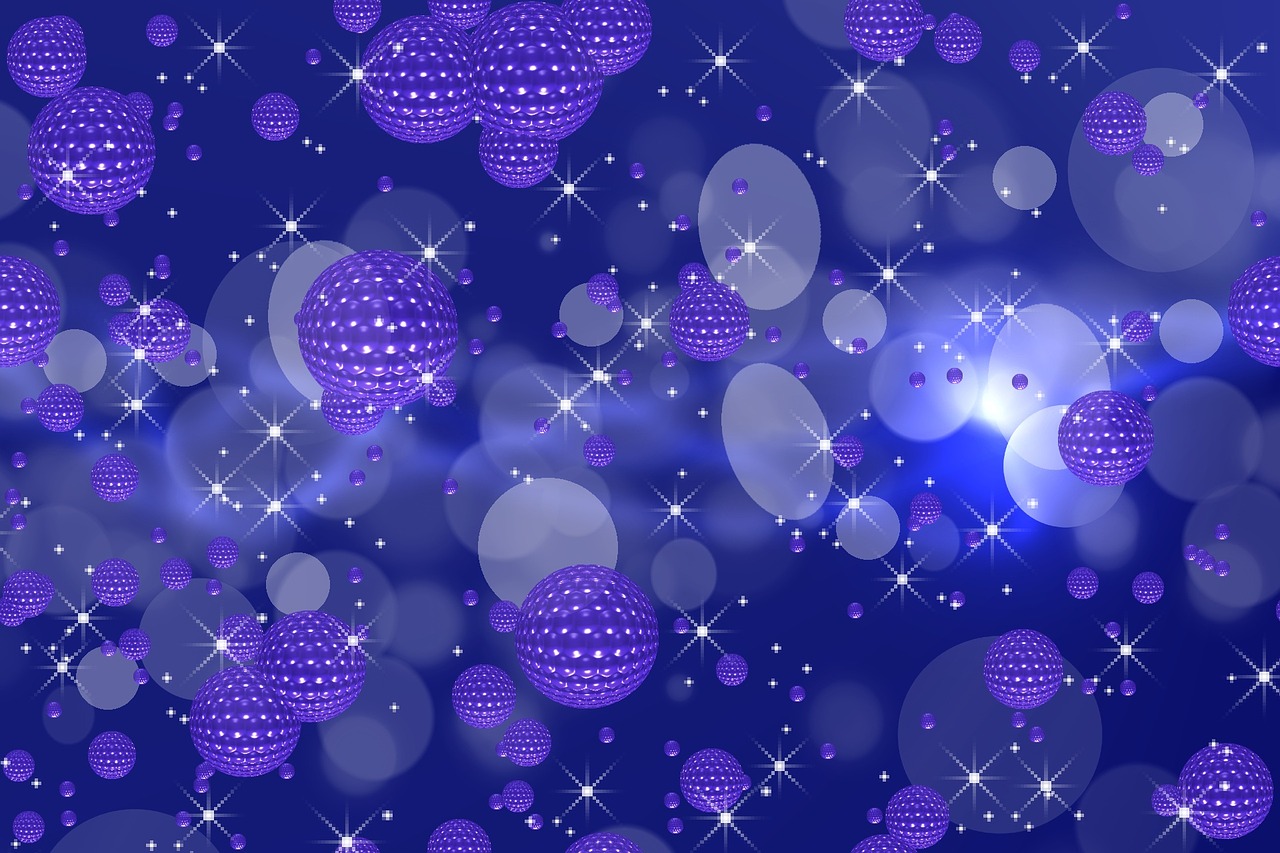 background balls blue free photo