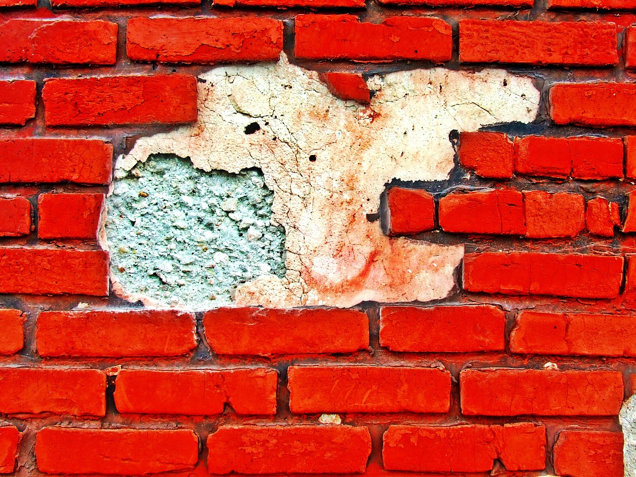 background red brick wall red wall free photo