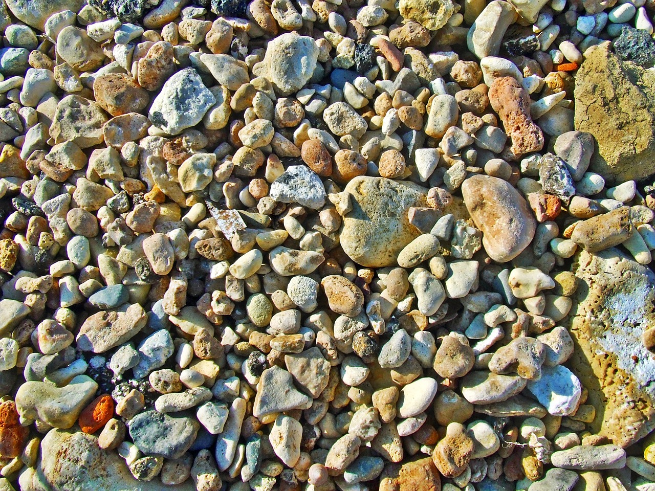 background beach stones free photo