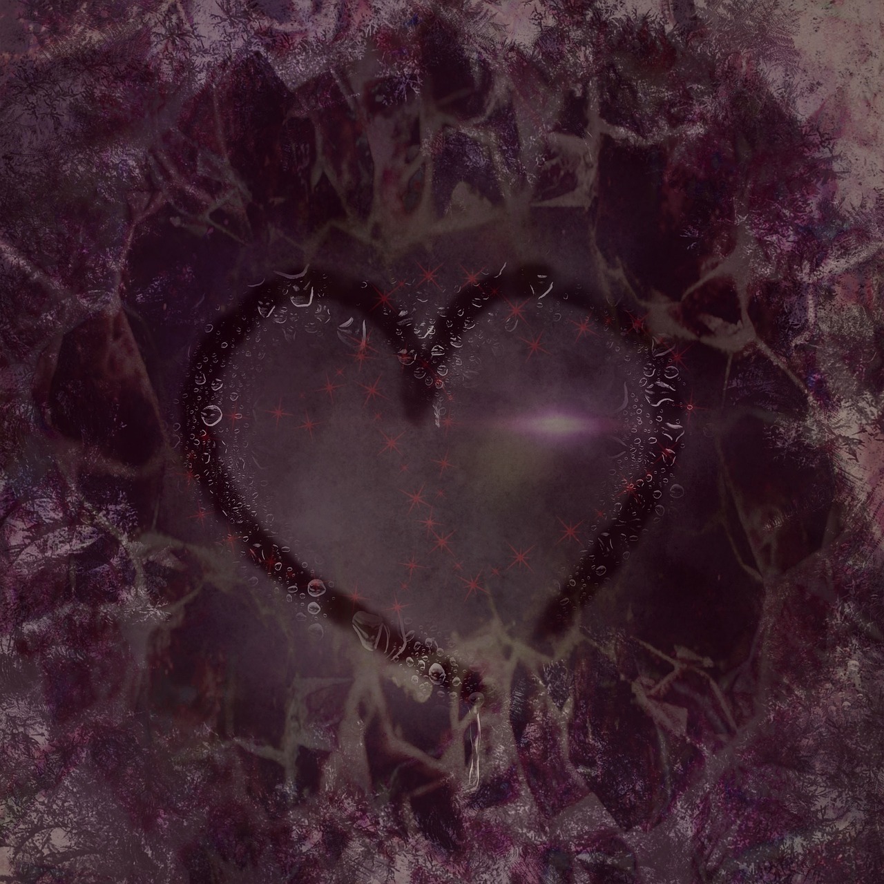 background abstract heart free photo