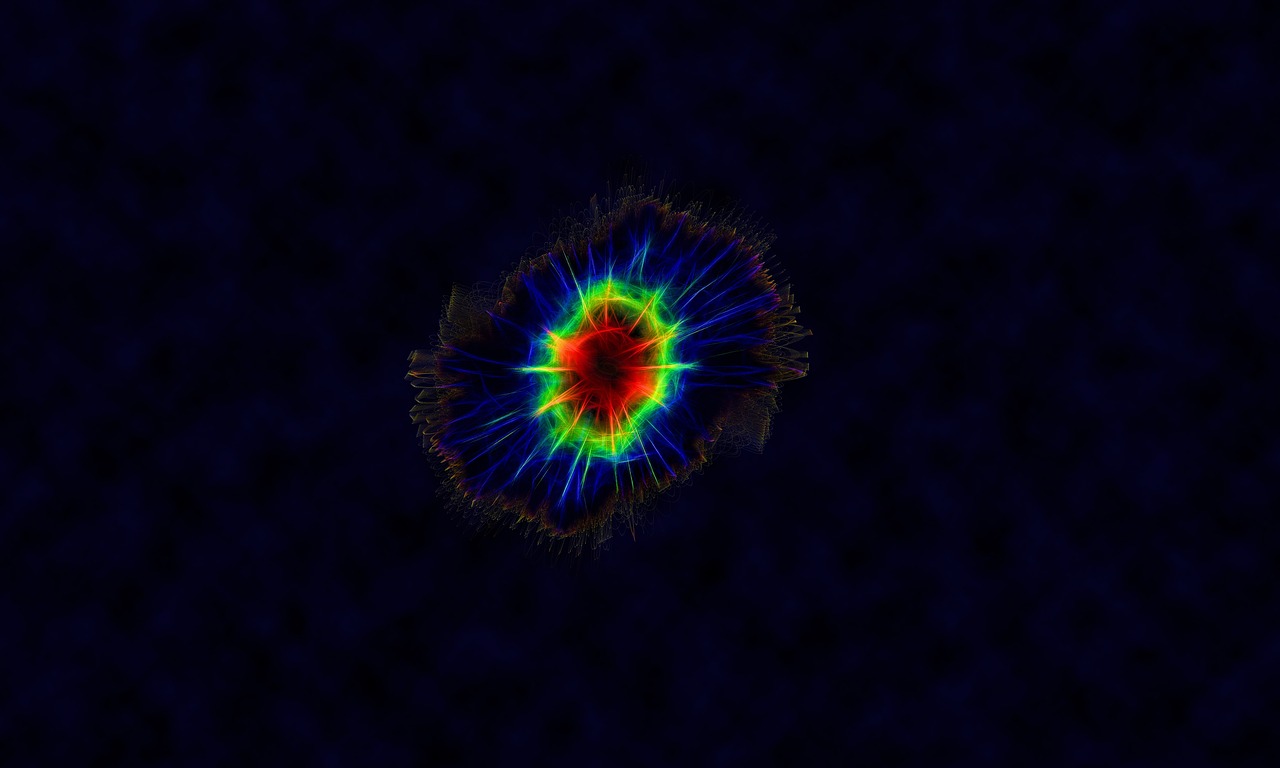 background supernova light free photo