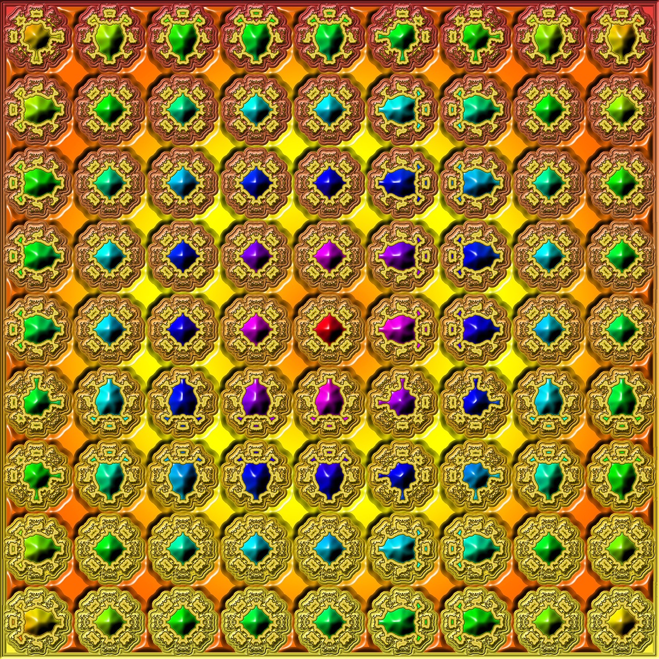 background tile kaleidoscope free photo