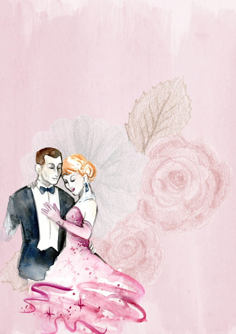background pink romantic free photo