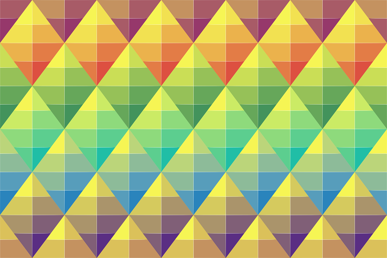 background colorful geometric free photo