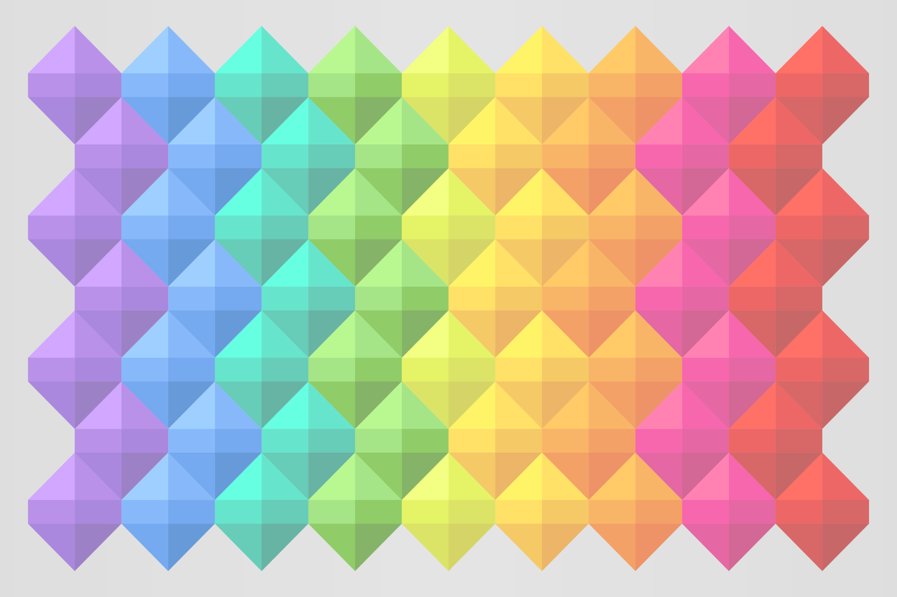 background colorful geometric free photo