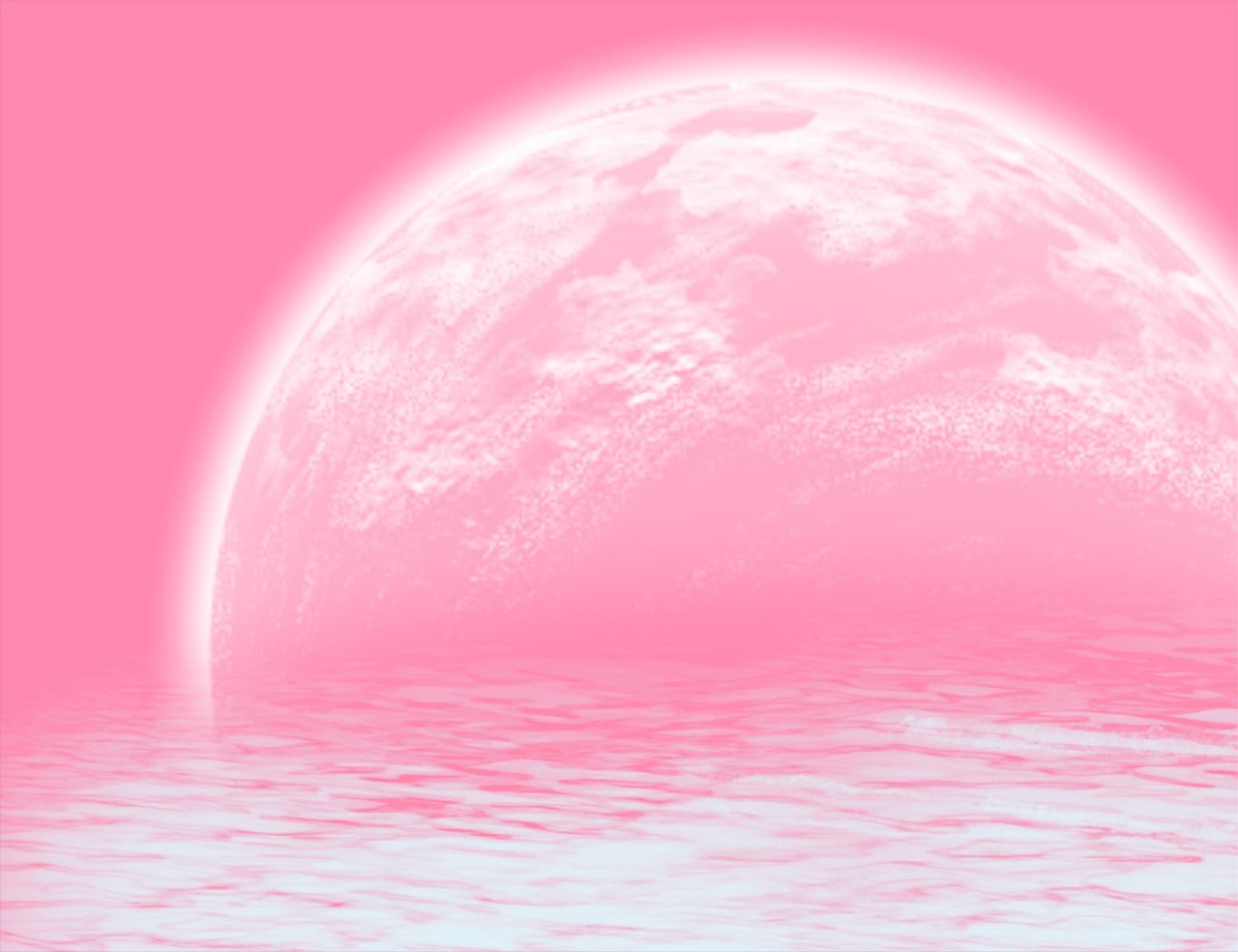 Background,moon,water,pink,free pictures - free image from needpix.com