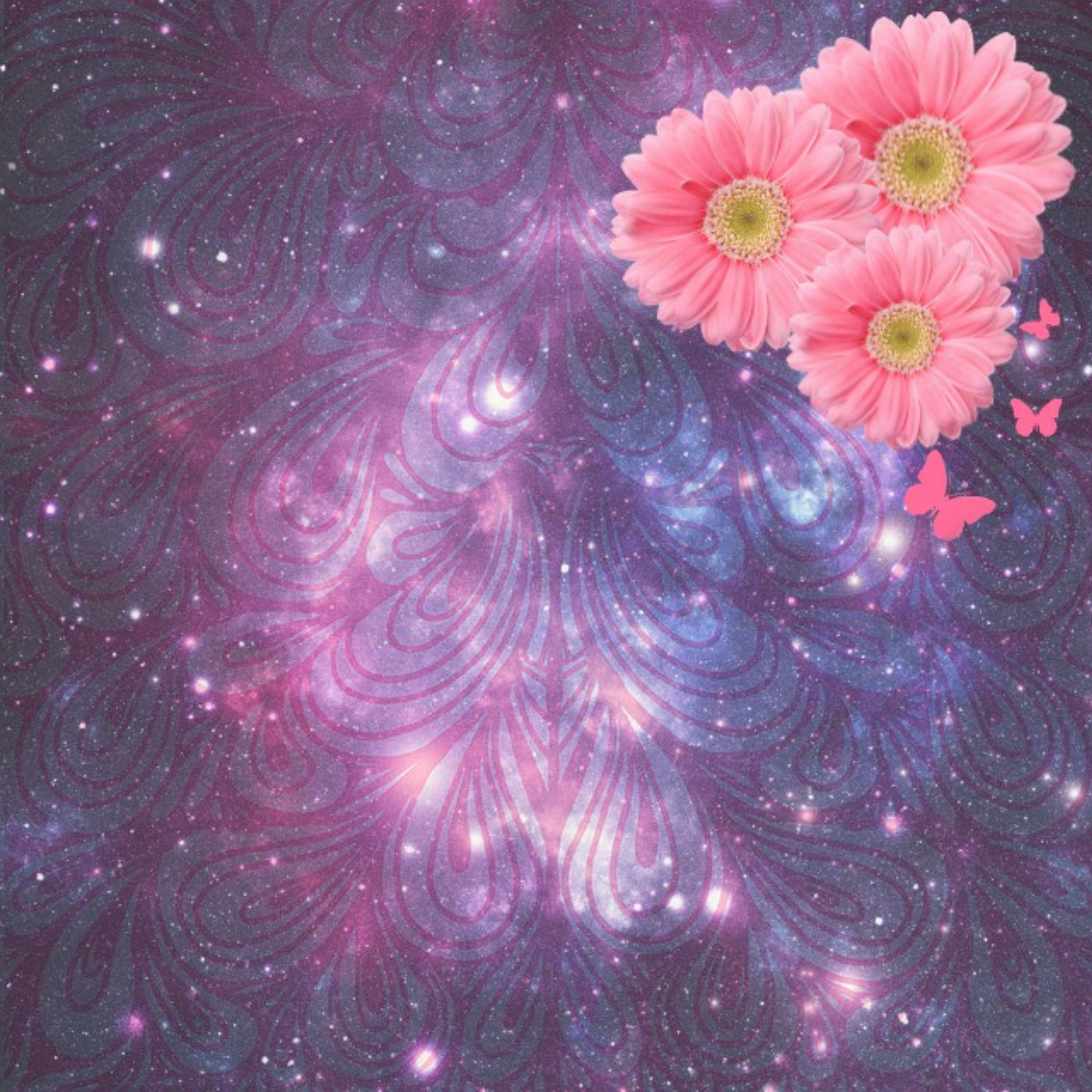 background flower space free photo