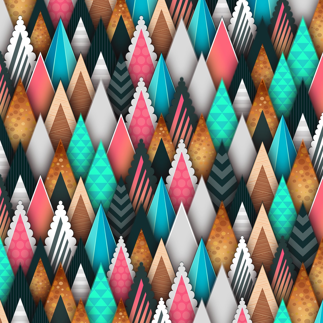 background triangle colorful abstract free photo