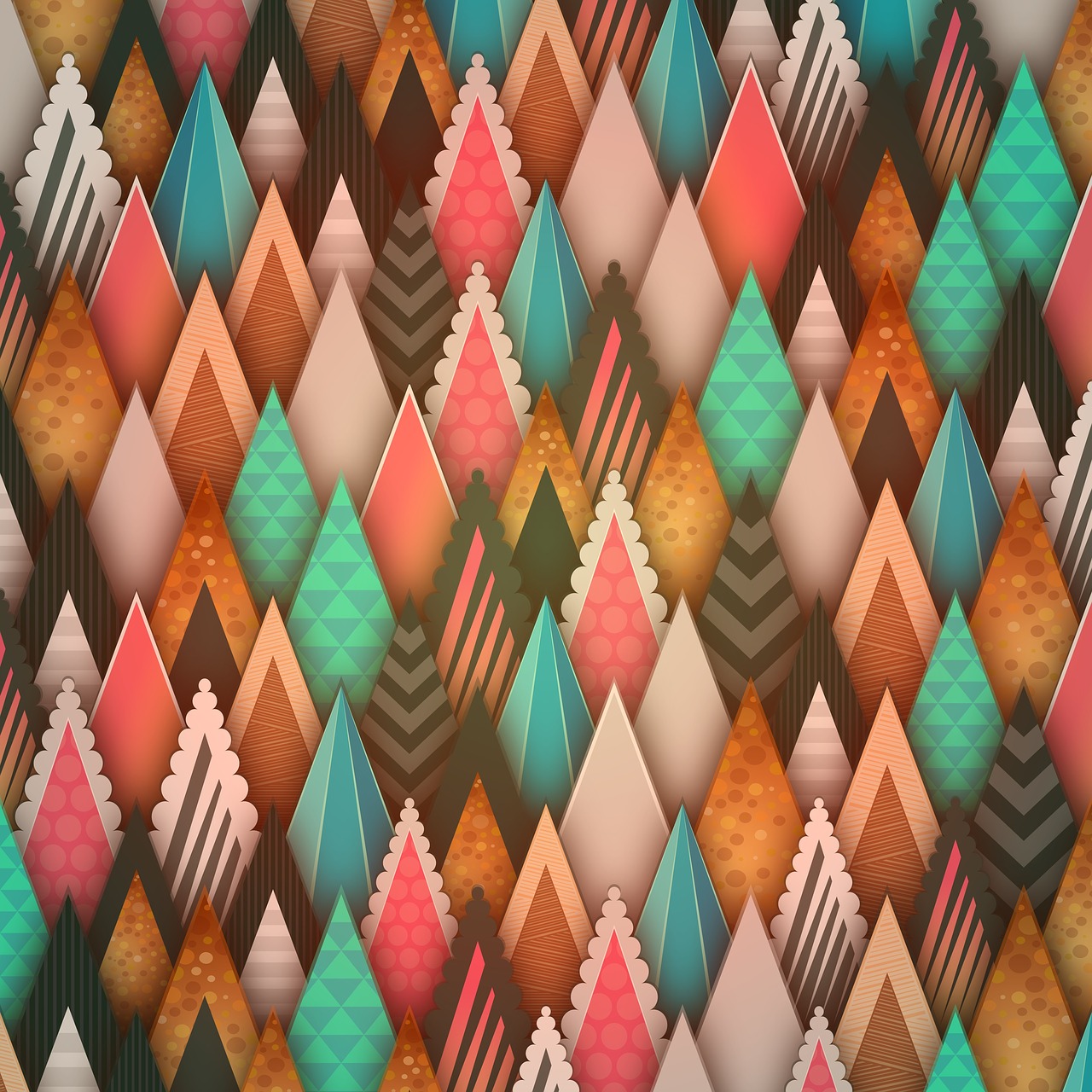 background triangle colorful abstract free photo