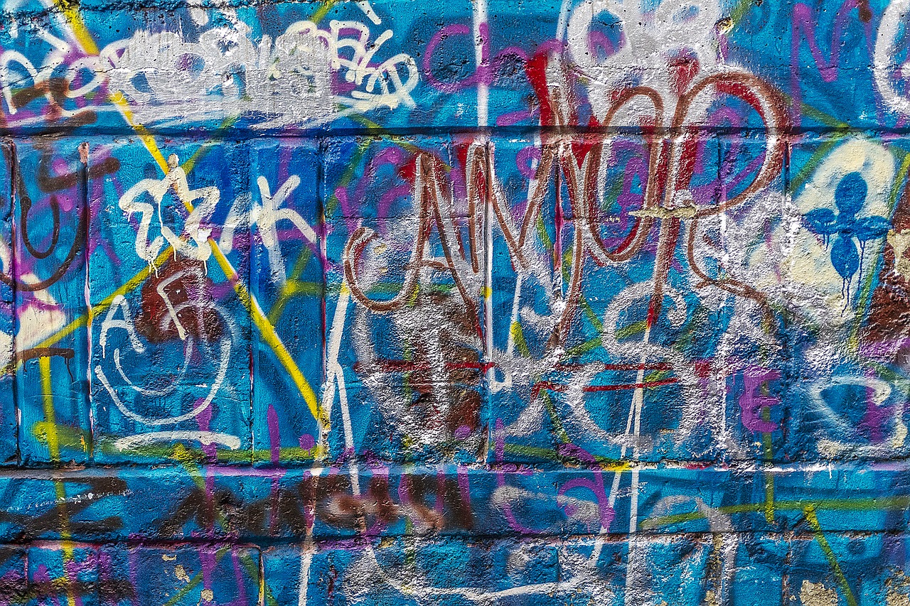 background graffiti grunge free photo