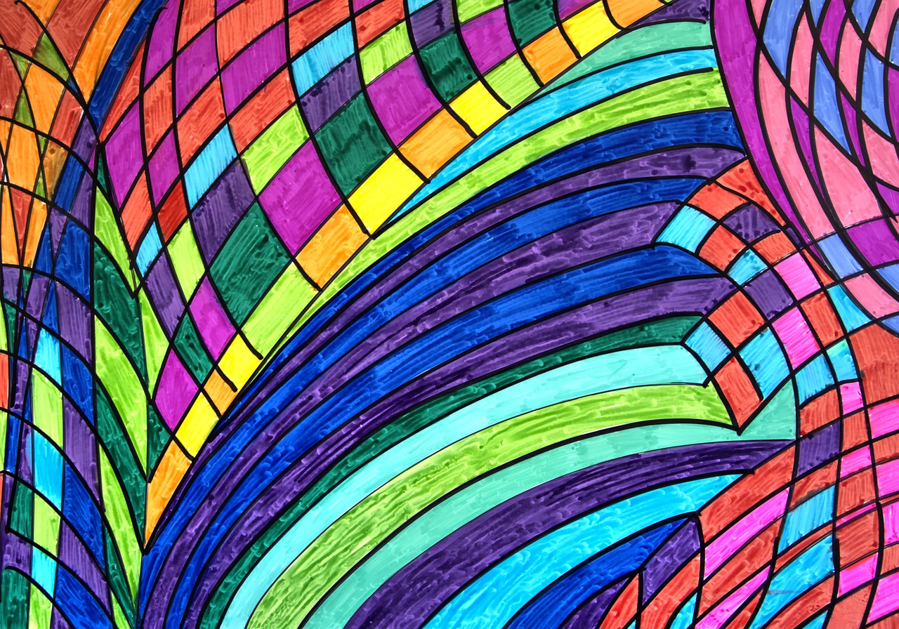 background paper felt pens free photo