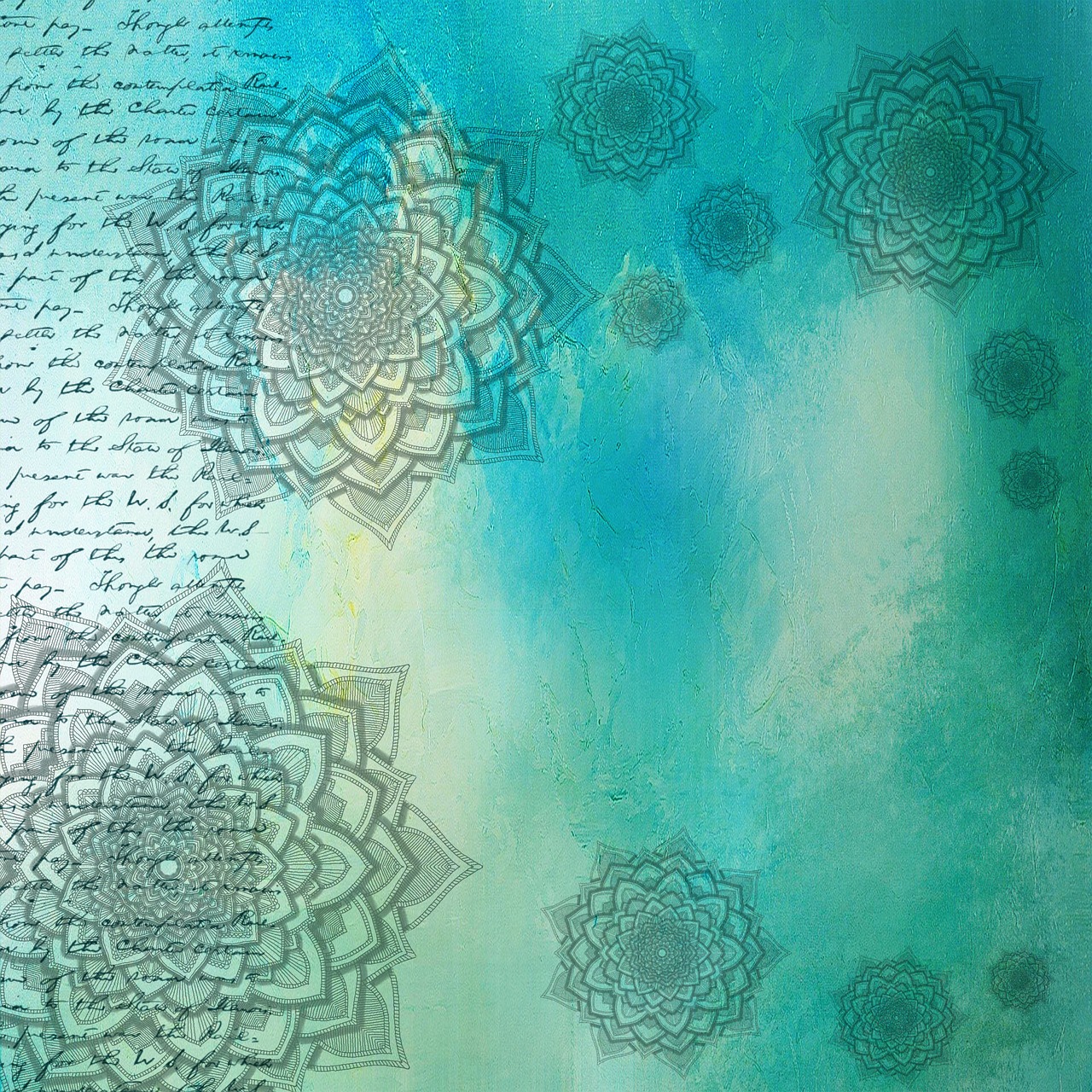 background mandala grunge free photo