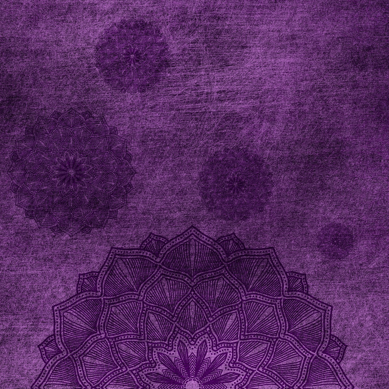 background purple mandala free photo